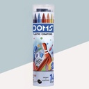 Doms Plastic Crayons ( Pack Of 14 )