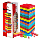 Colourful Classic Wooden Number Blocks Game (54-pcs)