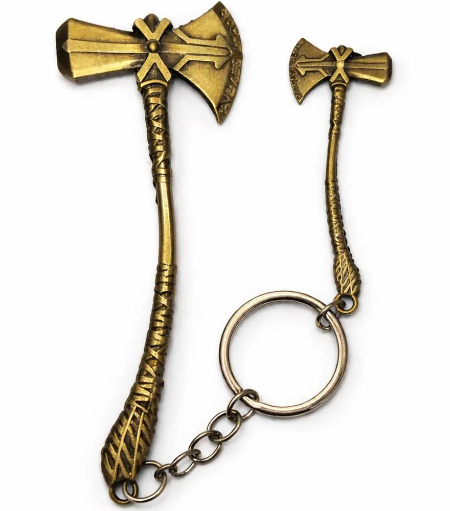 Thor Stormbreaker Axe Keychain Big and mini
