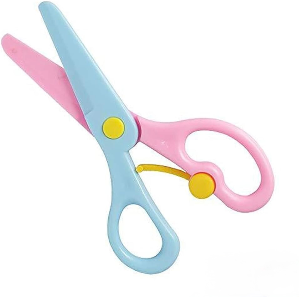 Plastic Safety Scissor, Pre-School Training Scissors For child