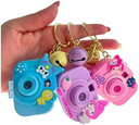 Cute Cartoon Projection Camera Keychain