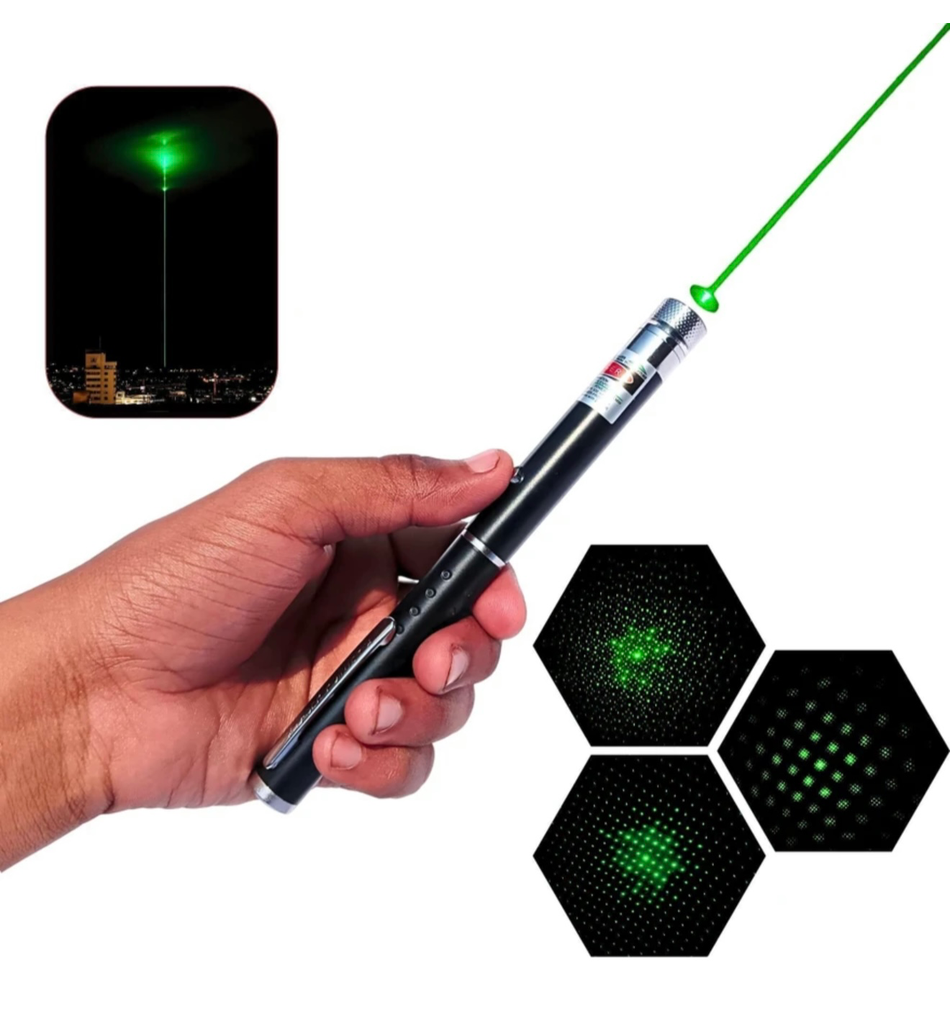 Green laser light pen